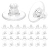 PATIKIL 100 Pcs Earring Backs, Locking Earring Backs Replacements Hypoallergenic
