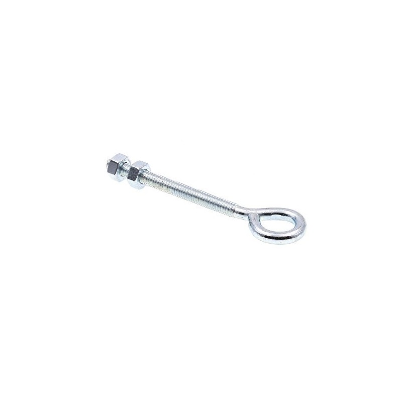 Prime-Line 9066440 - Tornillos de ojo con tuercas, 1/4 pulgadas,