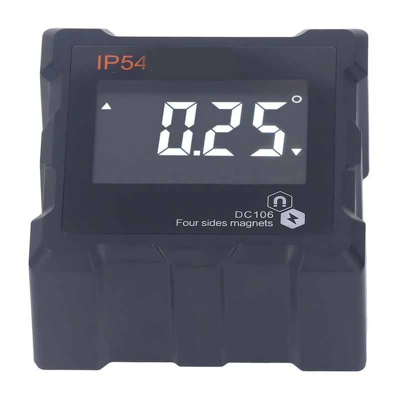 IP54 Angle Finder 4x90° LCD Digital Display 4 Side Strong