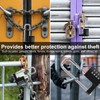 Rawrr Combination Lock 4 Digit Black Combination Lock for School