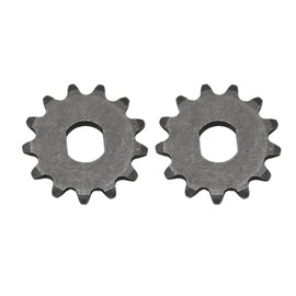 2 Pcs Motor Sprockets 25H 13T for MY1020 Motor Replacement for Metal Electric Scooter Bicycle Motor Engine Sprockets