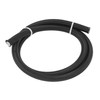X AUTOHAUX AN6 3ft Braided PTFE Nylon Stainless Steel Car