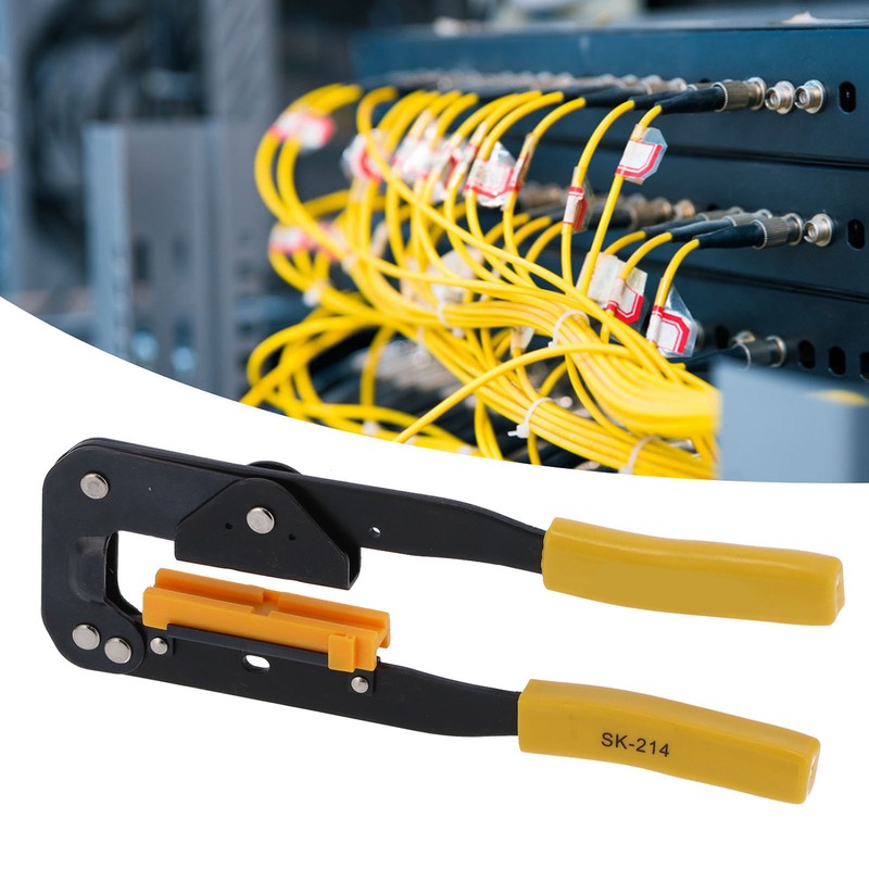 SK‑214 Flat Ribbon Cable Crimper High Carbon Steel Hand Wire