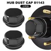 Hub Dust Cap 81143 Fits for Dexter Vortex Caps Replacement/Boat