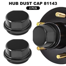 Hub Dust Cap 81143 Fits for Dexter Vortex Caps Replacement/Boat Trailer hub kit Fits for K71-G01-73 21-261 Vortex hub dust Cap Fit for Boats, Trailers & Other hub Kits (2 Pcs)