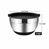 LMETJMA Stainless Steel Mixing Bowls Set of 5 - Durable