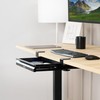 VIVO 16 inch Clamp-on Sliding Pull-out Under Table Drawer for