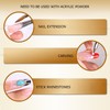 Professional Nail Art Acrylic Liquid Home Salon Nail Extension Carving