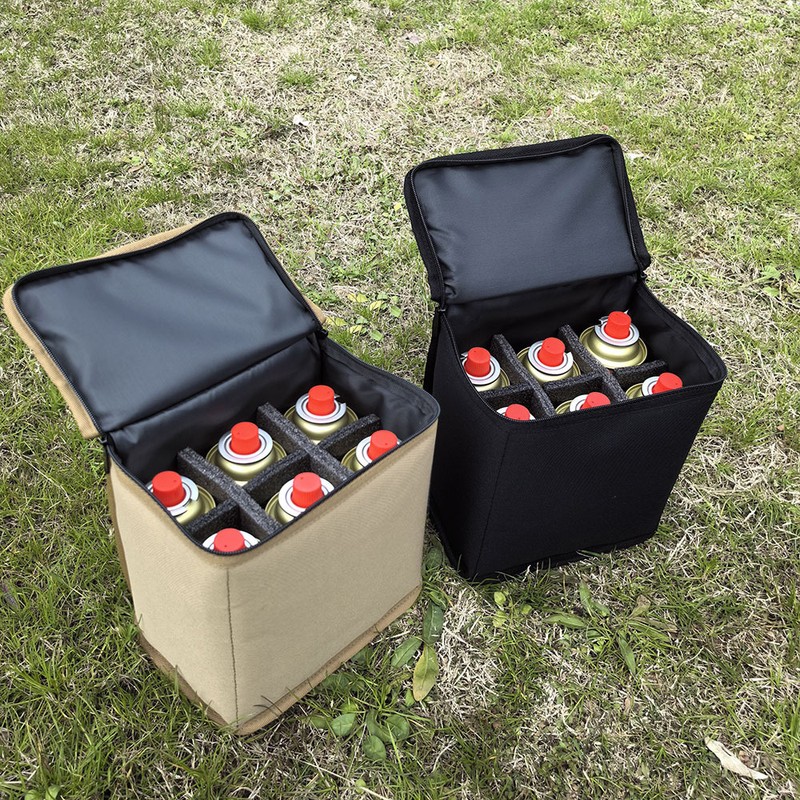 Camping Gas Tanks Storage Bag Portable Fuel Cylinder Protective Case