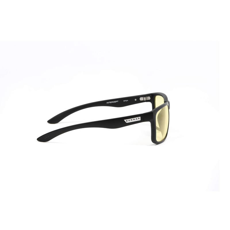 Gunnar Gaming and Computer Glasses - Intercept, Onyx Frame, Amber