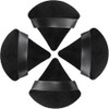 Esponjas triangulares reutilizables con correa para polvos sueltos, base cosmética,