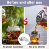 2 PCS Unusual Tea Strainers for Loose Tea with Drip