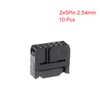 sourcing map 10Pcs 2x5Pin 2.54mm Pitch Double Rows Straight Connector