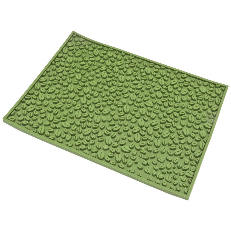 Non Slip Cup Mat Coffee Bean Design Desktop Bar Counter