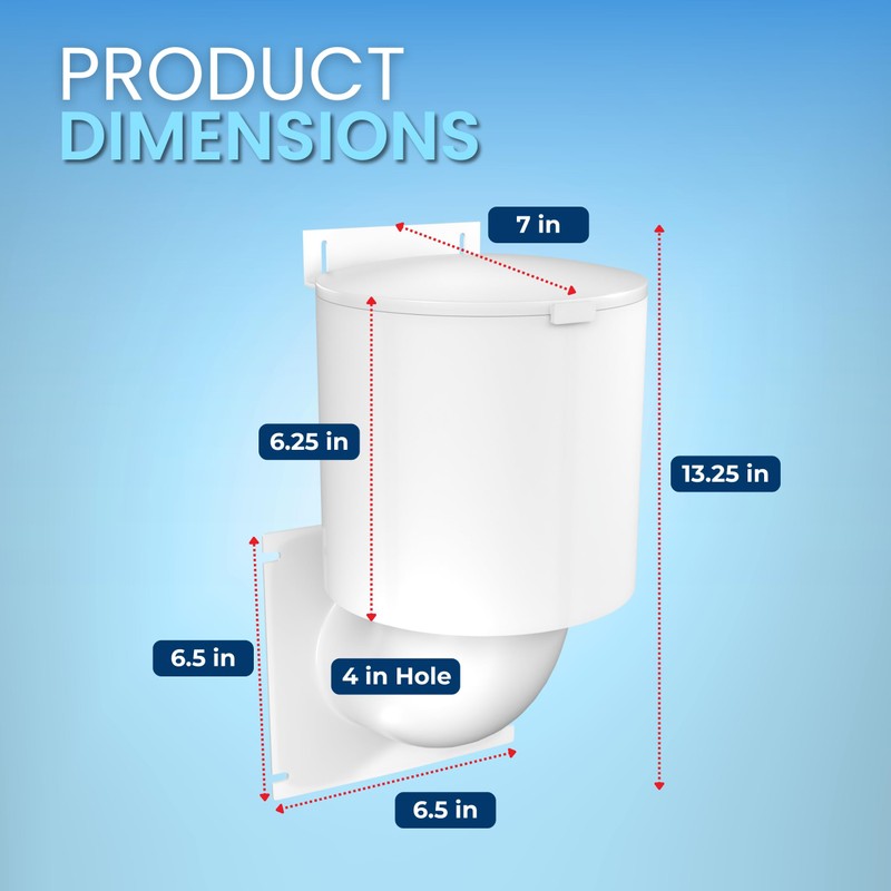 Dryer Vent Cover 4 inch with UV RESISTANT - Outdoor