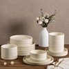 TheTerra Ceramic Dinnerware Sets for 6, 18 Pieces Handmade Reactive