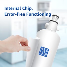 Waterspecialist Waterspecialist Replacement for GE? RPWFE?, RPWF (Built-in CHIP) Refrigerator Water Filter, Compatible with GYS22GMNES, GYE22HSKSS, PYE22PELDS, GFE26GMKES, GFE26GGHWW, PFE28KYNFS, 3 Filters