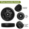 Bularie Replacement 634-05039 Wheel Drive Assembly Fits Troy-Bilt MTD Craftsman