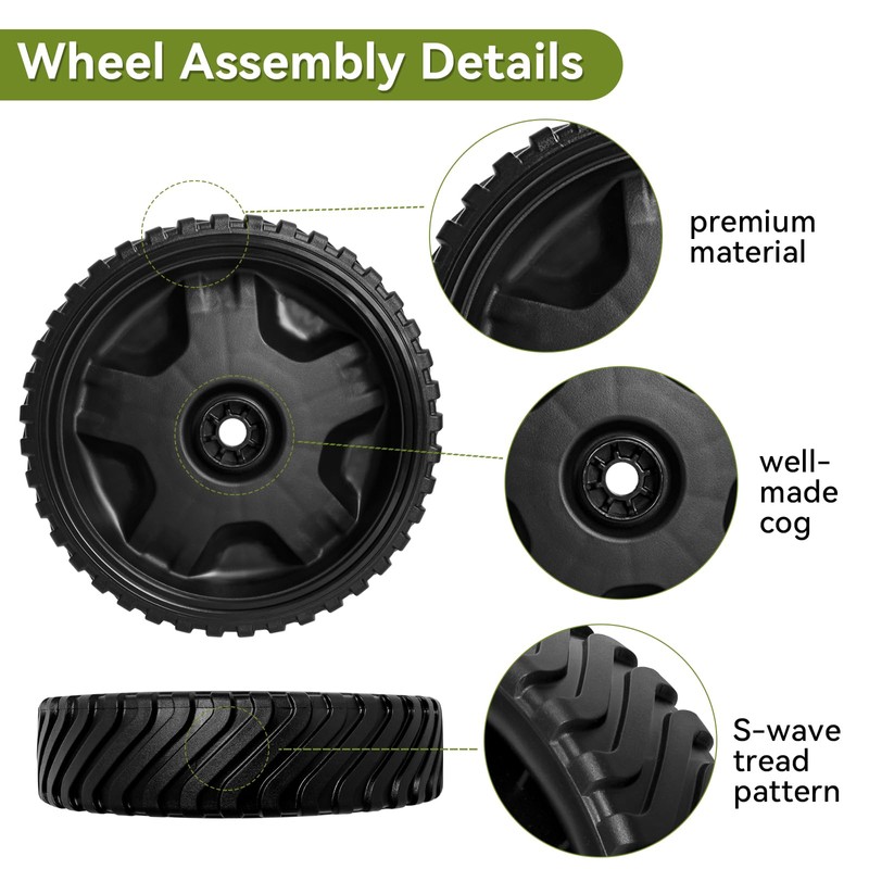 Bularie Replacement 634-05039 Wheel Drive Assembly Fits Troy-Bilt MTD Craftsman