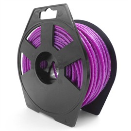 Zeqeey Heavy Duty 2.4mm 0.095" x 44m 144ft Nylon Grass Trimmer Line with Indentation Embossed Weed Trimming String Strimmer Cord