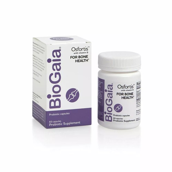BioGaia Osfortis with vitamin D for Bone Health, GI Wellness,