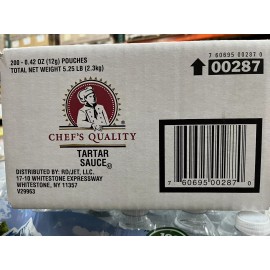 Chef’s Quality Chef”s Quality Tartar Sauce, 200ct