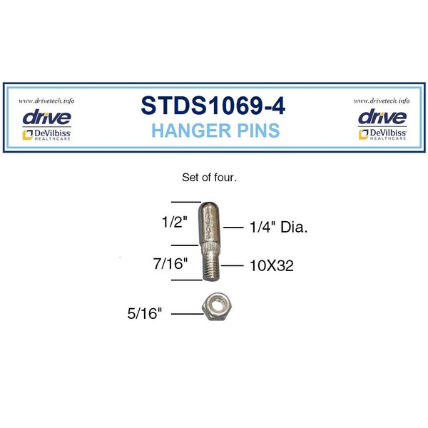 Drive Hanger Pin Set (4)