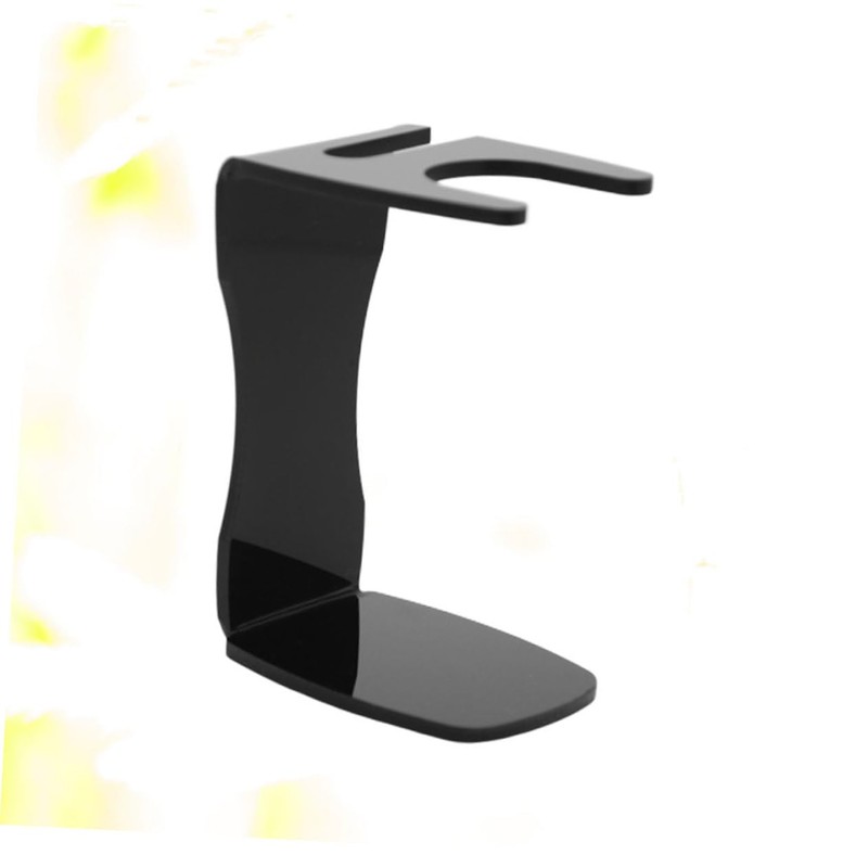 FOMIYES Men Acrylic Shaving Brush Stand Holder and Brush Organizer