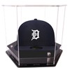 Hat Display Case,Baseball Cap hat Box,Hexagons Clear Acrylic Display Case