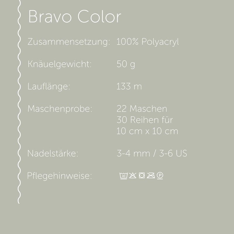 Schachenmayr Bravo Color Hand Knitting Yarn, 50 g, Clown
