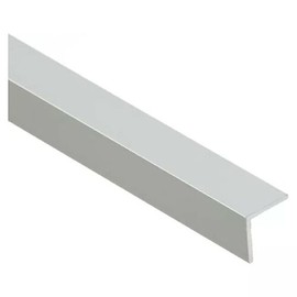 Aluminum Anodised Angle Equal-Sided Trim, Angle Bar, Corner Strip Protector, Straight Edge, Multiple Sizes 1 Metre GOLD and SILVER TMW Profiles (Silver, 30x30 (1.18in x 1.18in))