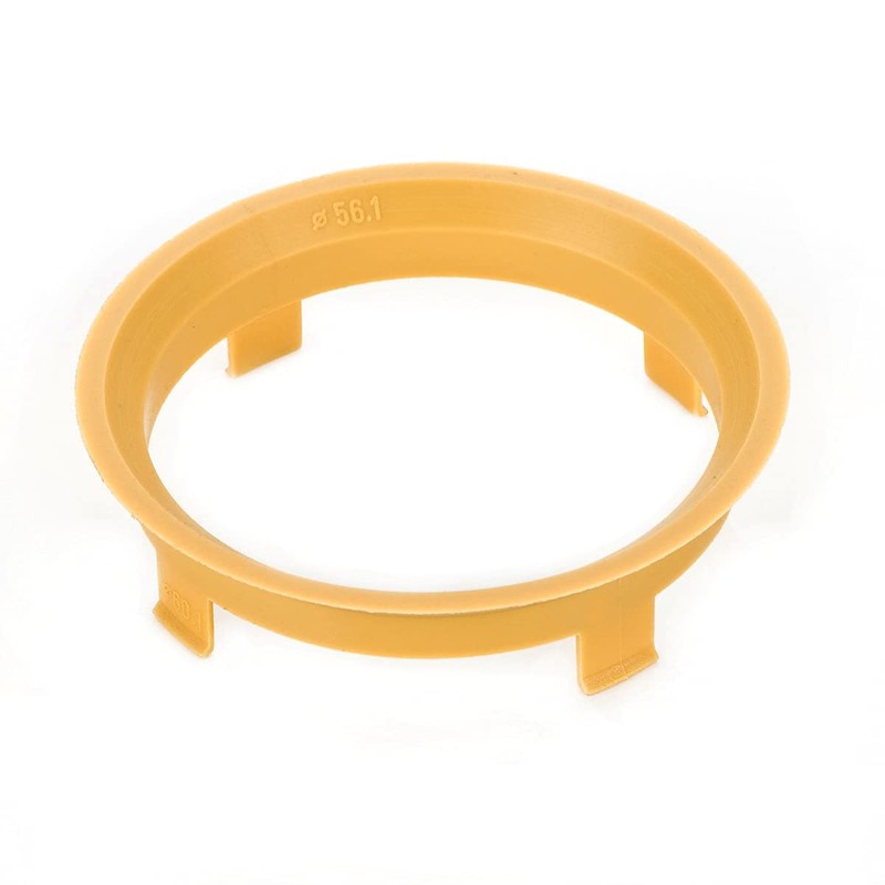 LST 4x Distanzringe Zentrierringe Gelb für Alufelgen Ø 56,1 mm-