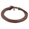 Prime EC670612 12-Foot 16/2 SPT-2 3-Outlet Indoor Cord, Brown