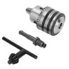 Drill Chuck, 3.0-16MM 1/2-20UNF Drill Chuck Adapter Kit Key Type