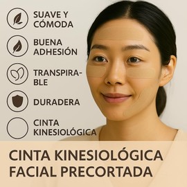 Kinesiologisches Gesichtsband