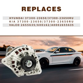 AutoPowerDynamics Alternator for Hyundai Elantra Kia Spectra Soul 37300-23650 2007-12 11311 2.0L