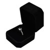 Syolee Ring Box Velvet Jewellery Gift Boxes Earring Storage Case