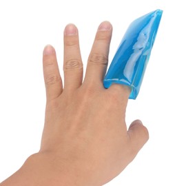 Finger Ice Gel, Cool Finger Sleeve Against Arthritis, Sports Injuries, Swelling, Reusable Compression Sleeves, Fingers and Toes, Cold Gel Ice Bag
