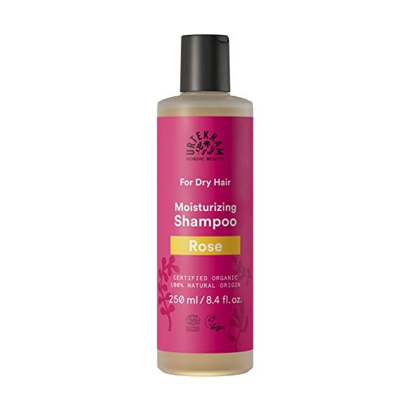 Urtekram Rose Shampoo Bio, trockenes Haar, 250 ml