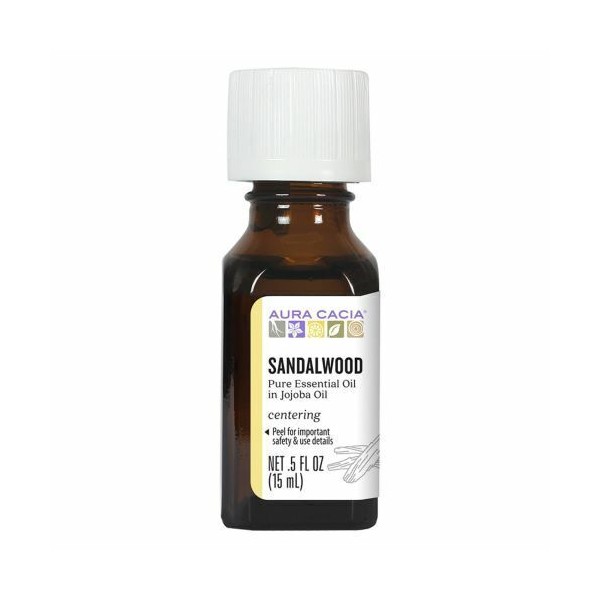 Precious Essentials Oil Sandlewood Jojoba; 0.5 Oz