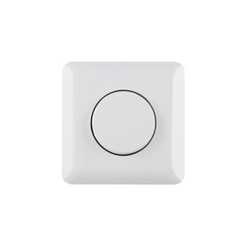 Berker 09367119 Wipptaster Up mit Abdeckplatte System 42 V polar white