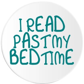 Kiwi Gifts I Read Past My Bedtime - 100 Pack Circle Stickers 3" x 3"