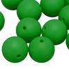105pcs 15mm Silicone Beads Bulk Round Silicone Beads Loose Beads