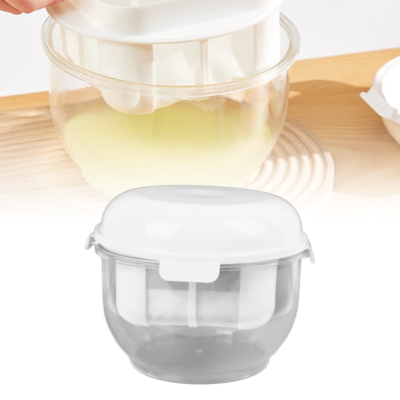Yogurt Whey Separator Round Large Capacity Efficient Fine Mesh Yogurt