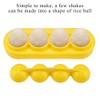 Small Ball Shape Rice Roll Bento Mold Food-Grade PP Material