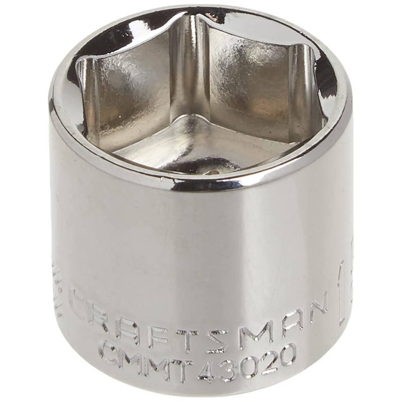 CRAFTSMAN Shallow Socket, SAE, 3/8-Inch Drive, 15/16-Inch, 6-Point (CMMT43020)
