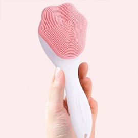 Cat Face Cleansing Brush Pore Cleaning Soft 4ea