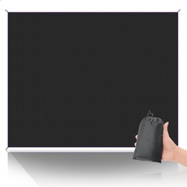 Leisure Sheet, Storage Bag, Beach Blanket, Picnic Mat, 59.1 x 39.4 inches (150 x 100 cm), Foldable, Waterproof, Compact, Lightweight, Camping, Outdoors, Picnics, Excursions, Four Seasons, Easy to