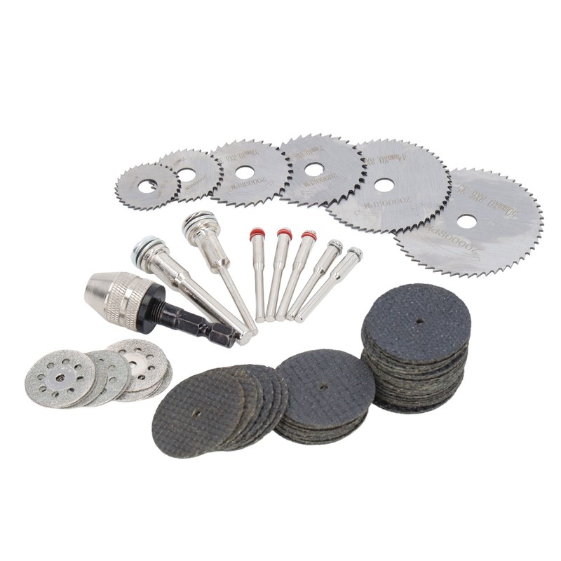 Rotary Cutting Wheels Tool Kit Resin Cut Off Disc HSS