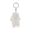 NICI Key Ring Dog White with Heart 5 cm